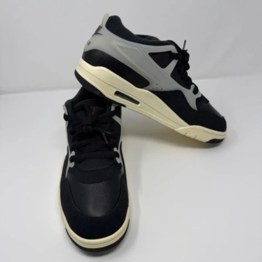 Air Jordan 4 RM Black/Gym Red/Sail/Coconut Sneakers Mens 11.5 - NWT FQ7939 006‎